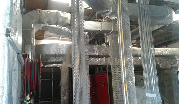 Industrial ducting – Vredenberg Provincial Hospital